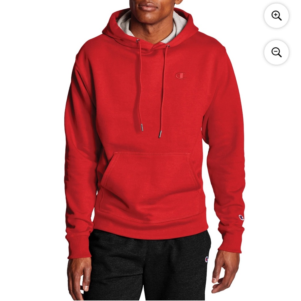 Champion Men's Red Hoodie